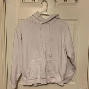 Brandy Melville John Galt White Hong Kong Hoodie